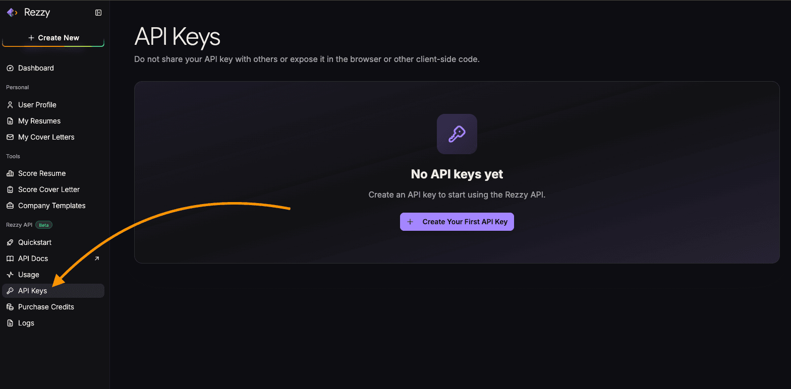 API Keys
